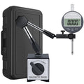 Digital Dial Indicator and Magnetic Base Kit with Portable Case, 25.4mm/1'', 16 Inch, 176Lbs Max Pull, Pack of 2 C326