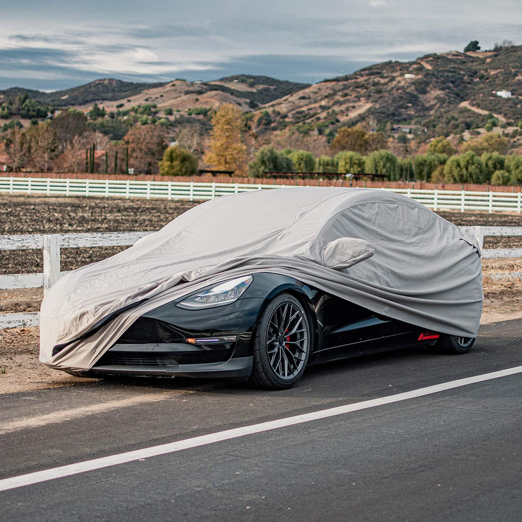 Outdoor Car Cover with Storage Bag I685