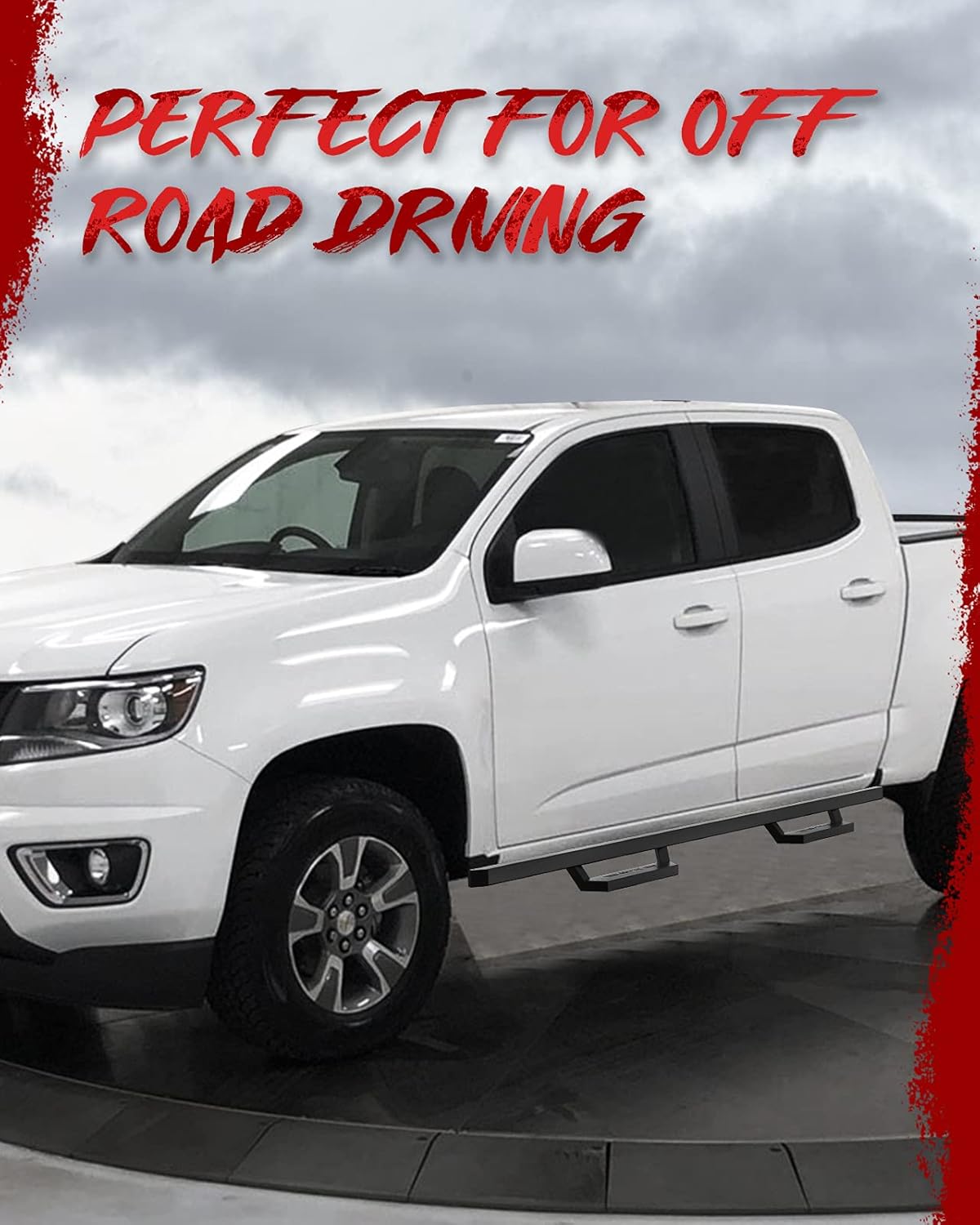 5 Inches Side Steps Nerf Bars Running Boards for Crew Cab G4927