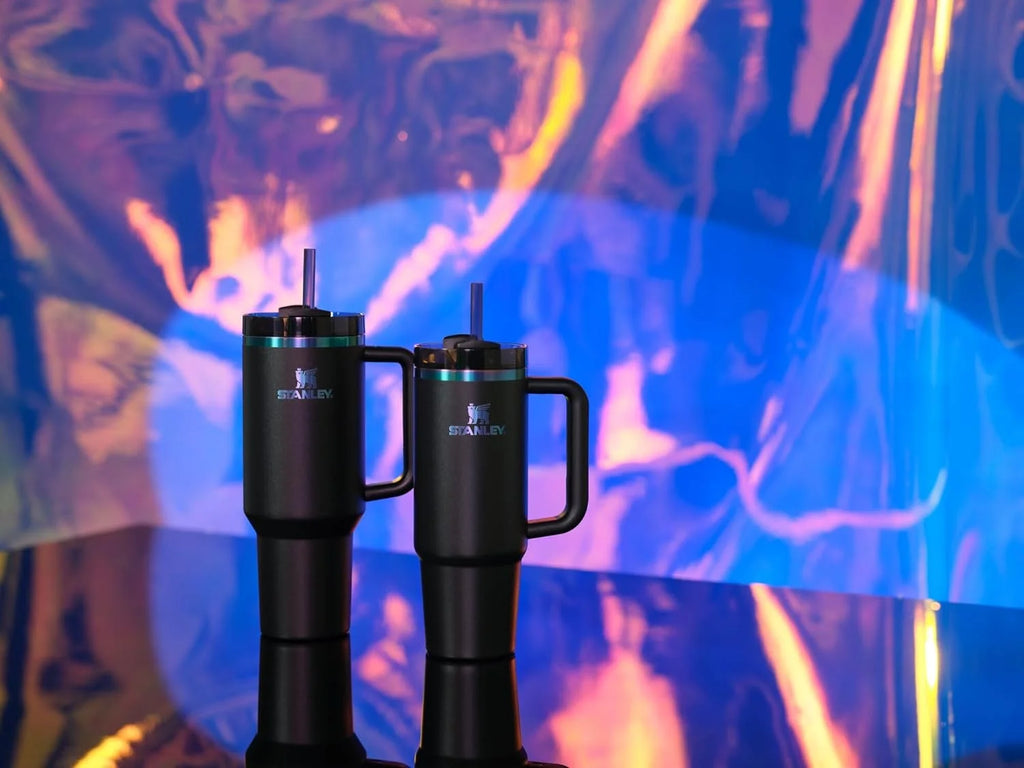 40oz Tumbler with Lid and Straw - Black X397