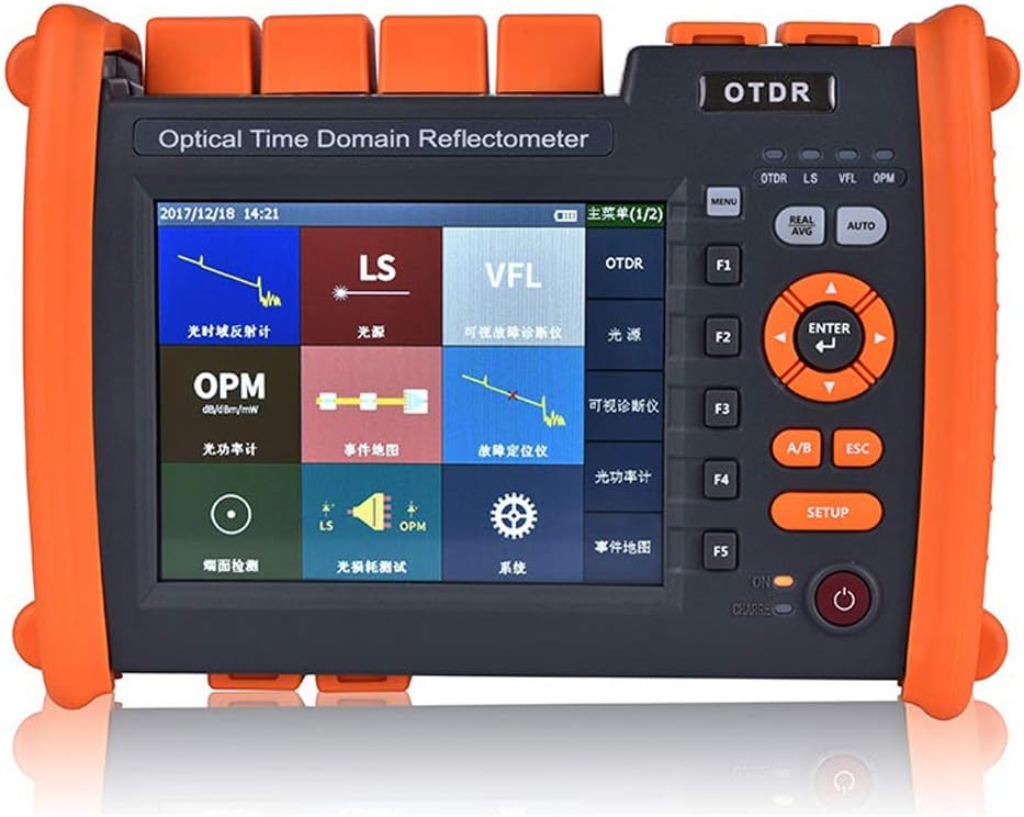 Optical Time Domain Reflectometer 1310/1550nm 32/30dB SM OTDR Tester with VFL OPM OLS Function X21184