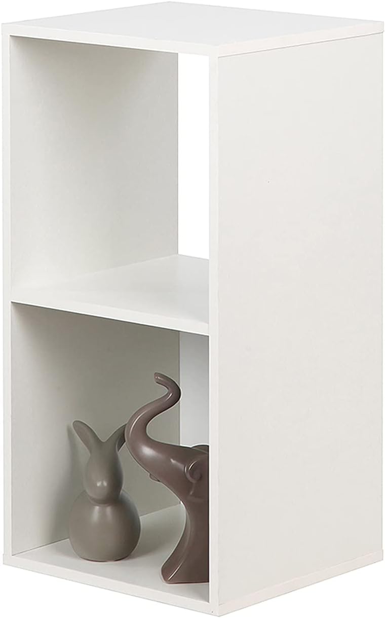 White 6-Cube Wooden Storage Organizer W9967
