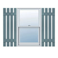 Wedgewood Blue Vinyl Board-n-Batten Shutters U35740