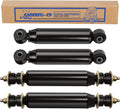Front and Rear Shock Absorbers for Club Car DS G&E 1988-up, Precedent G&E 2004-up, 4pcs J3265