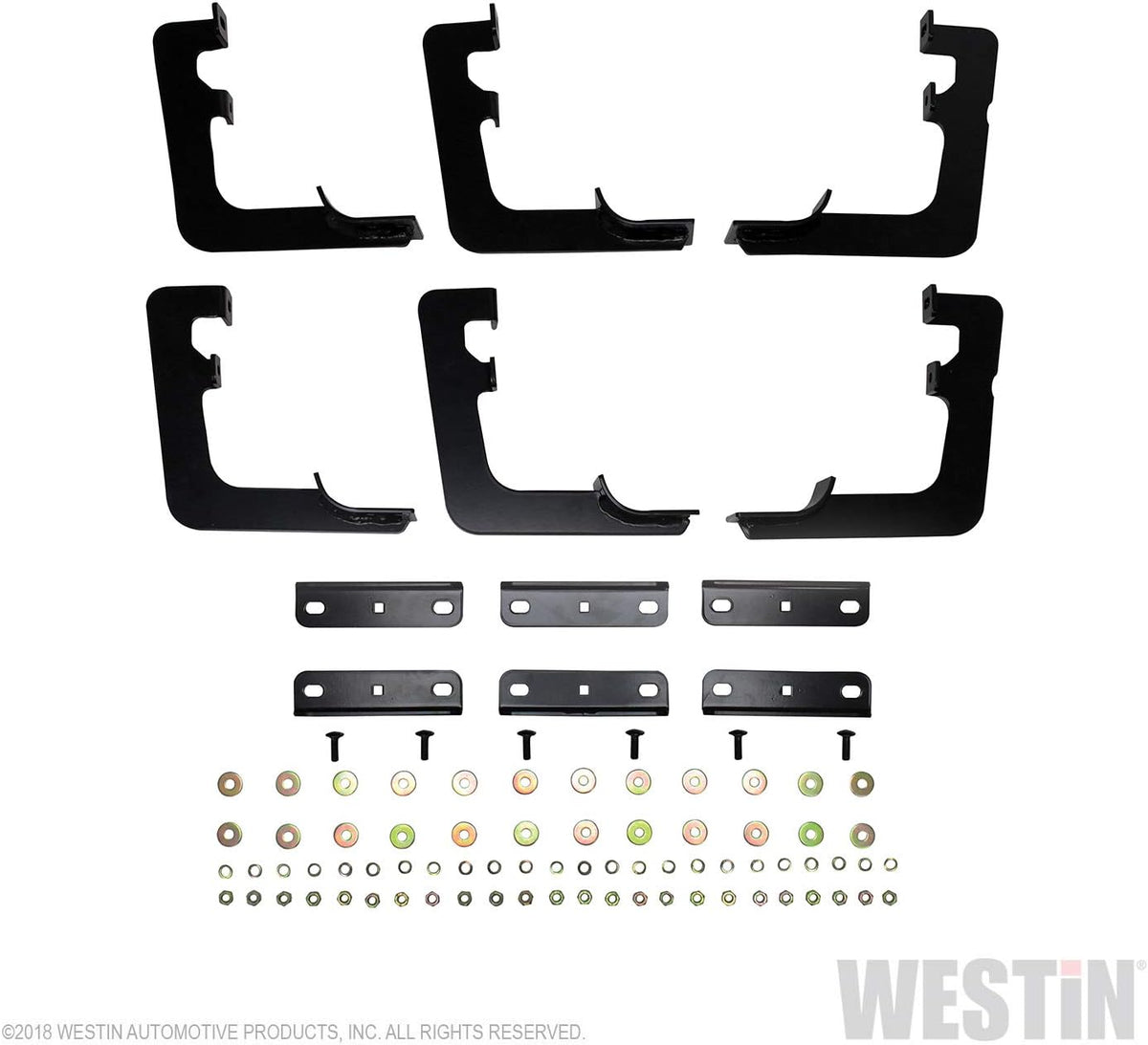 Black Nerf Step Bar Mount Kit R5645