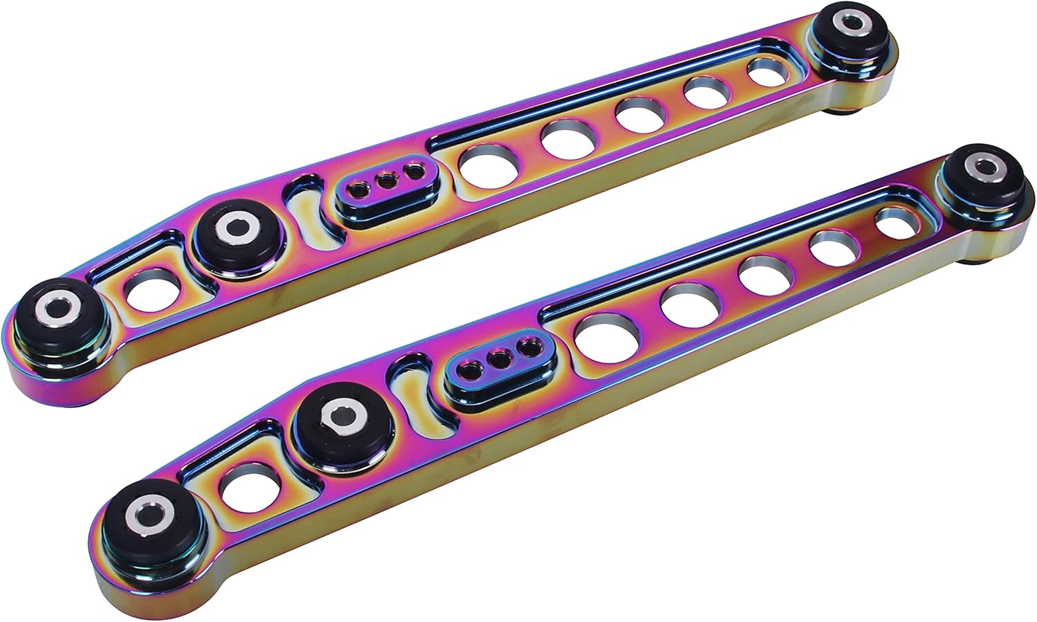 2pcs Silver Aluminum Rear Lower Control Arm Kit for Acura Integra Honda Civic EG T394146