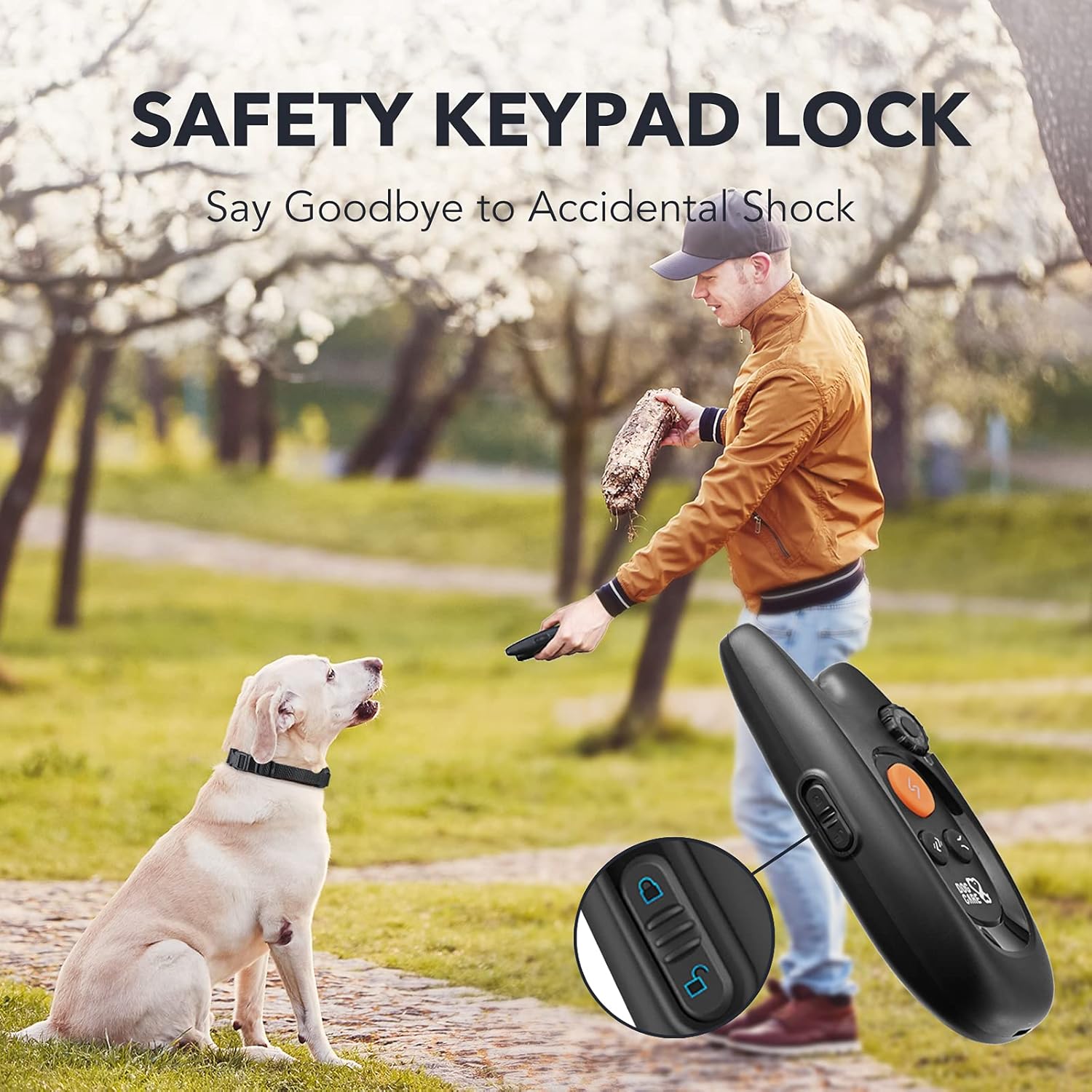 Rechargeable Dog Training Collar with Remote, 2 Receivers, Pack of 2 S236