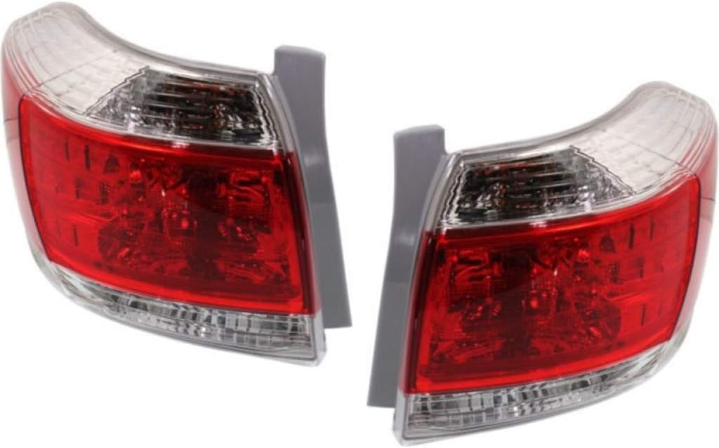 Tail Light Assembly Pair for Toyota Highlander 2011-2013 R504477