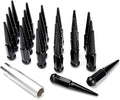 24 Chrome Spike Lug Nuts 1/2-20 Taper Z8639