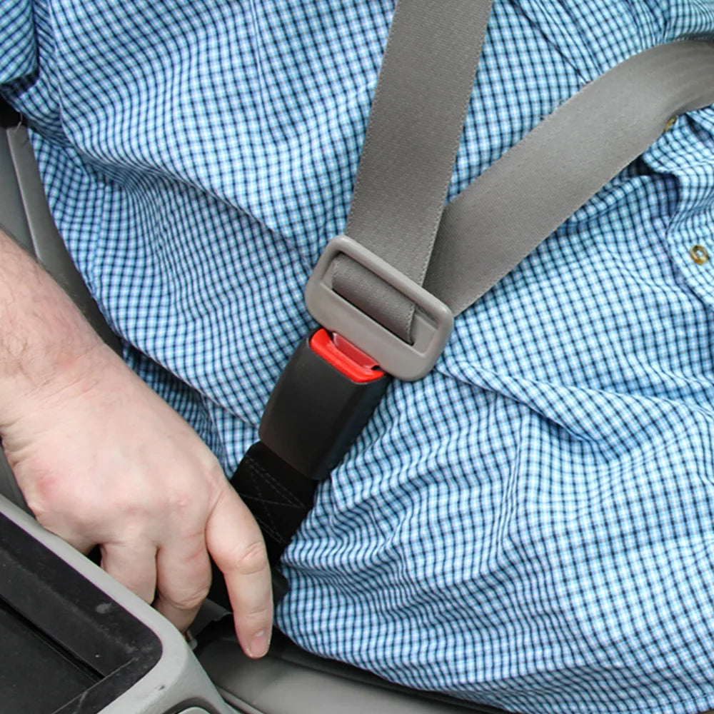 Black 7 Inch Seat Belt Extender G4378
