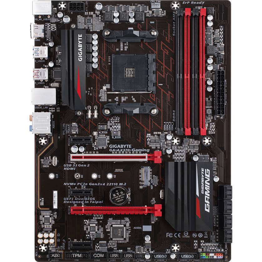 AMD X370 Gaming Motherboard Z314458