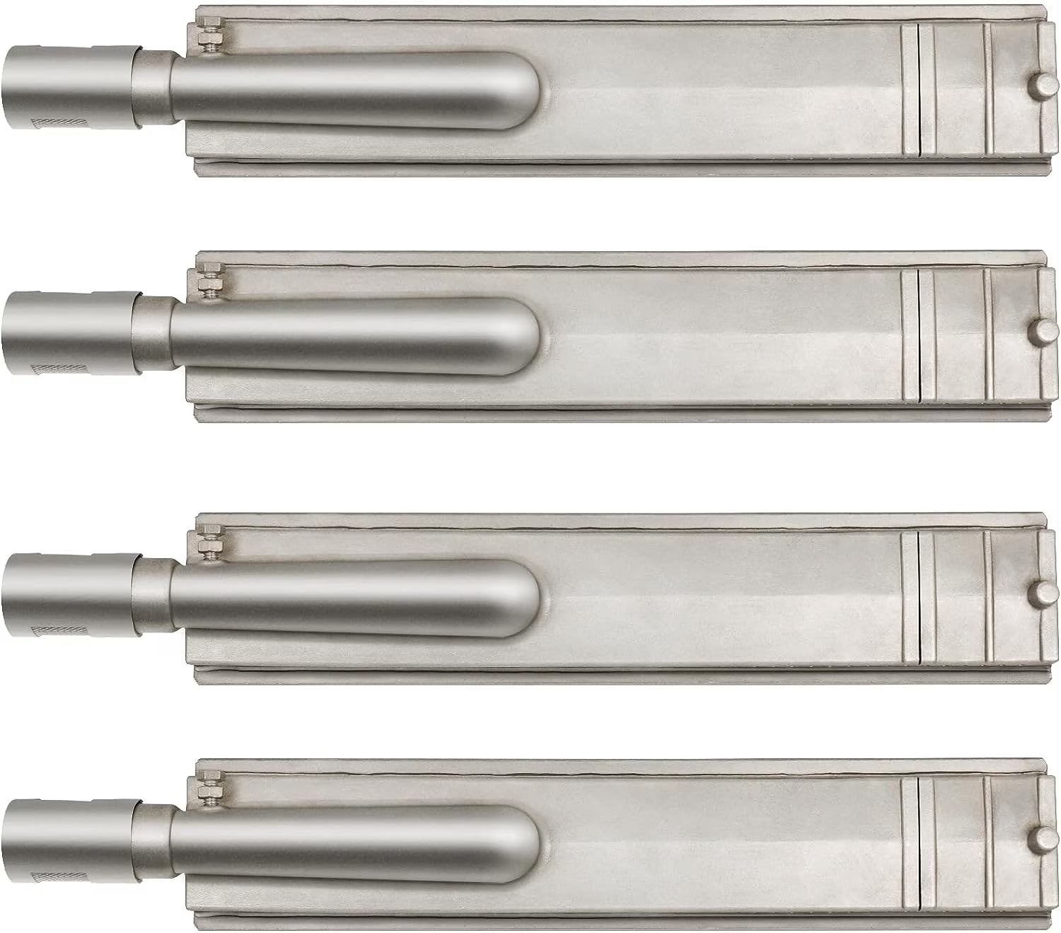 Set of Four Heavy Duty Cast Stainless Steel Burners for Gas Grills Q486