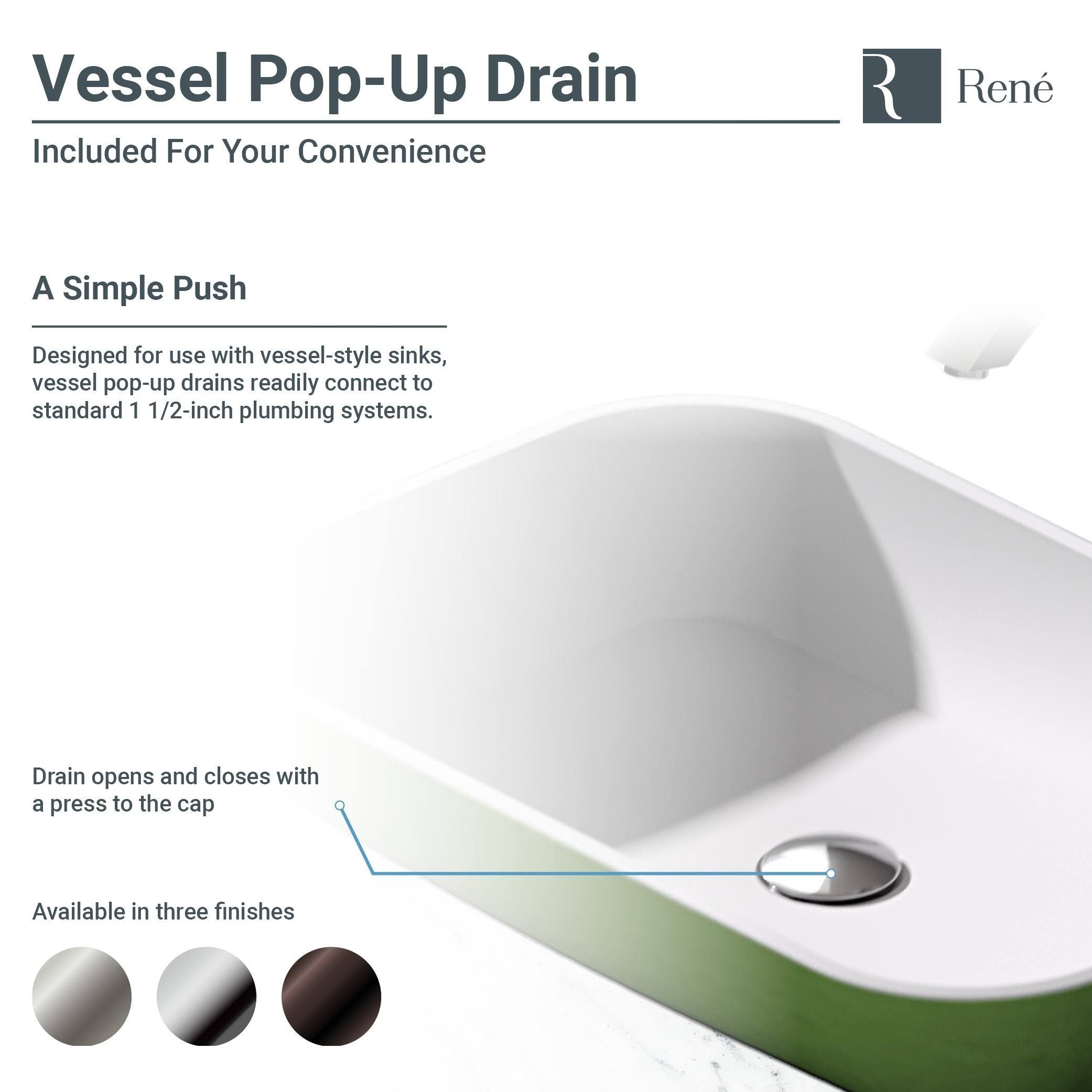 Stone Composite Square Vessel Sink O175