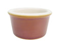 2.5-Ounce Brown/Creamy White Stoneware Round Ramekin, Box of 48 C2266