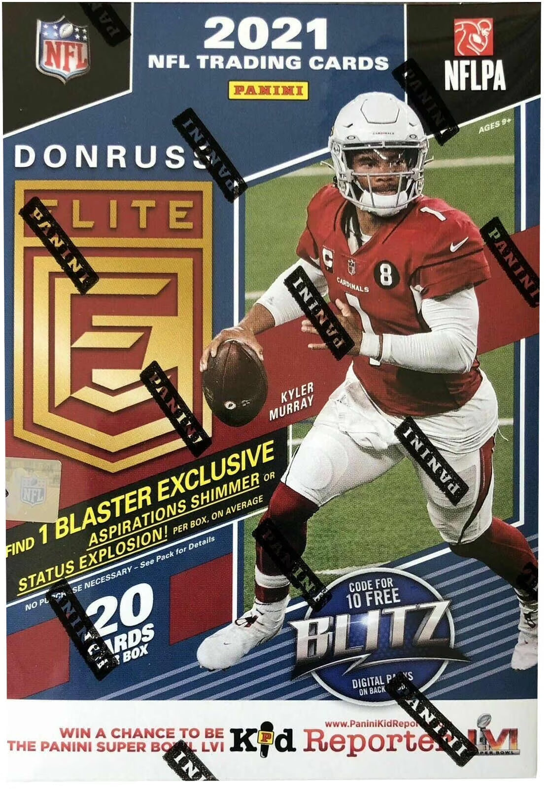 20 Cards NFL Football Trading Cards Blaster Box P433