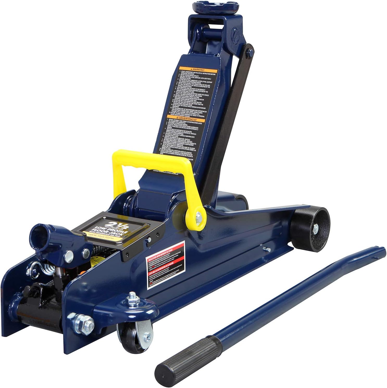 Blue 2.5 Ton Hydraulic Trolley Floor Jack, Pack of 2 F105906