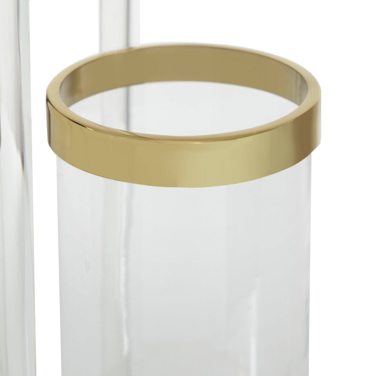 Gold Stainless Steel Lantern J844204