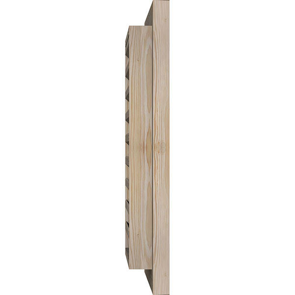 Primed Vertical Gable Vent F8813