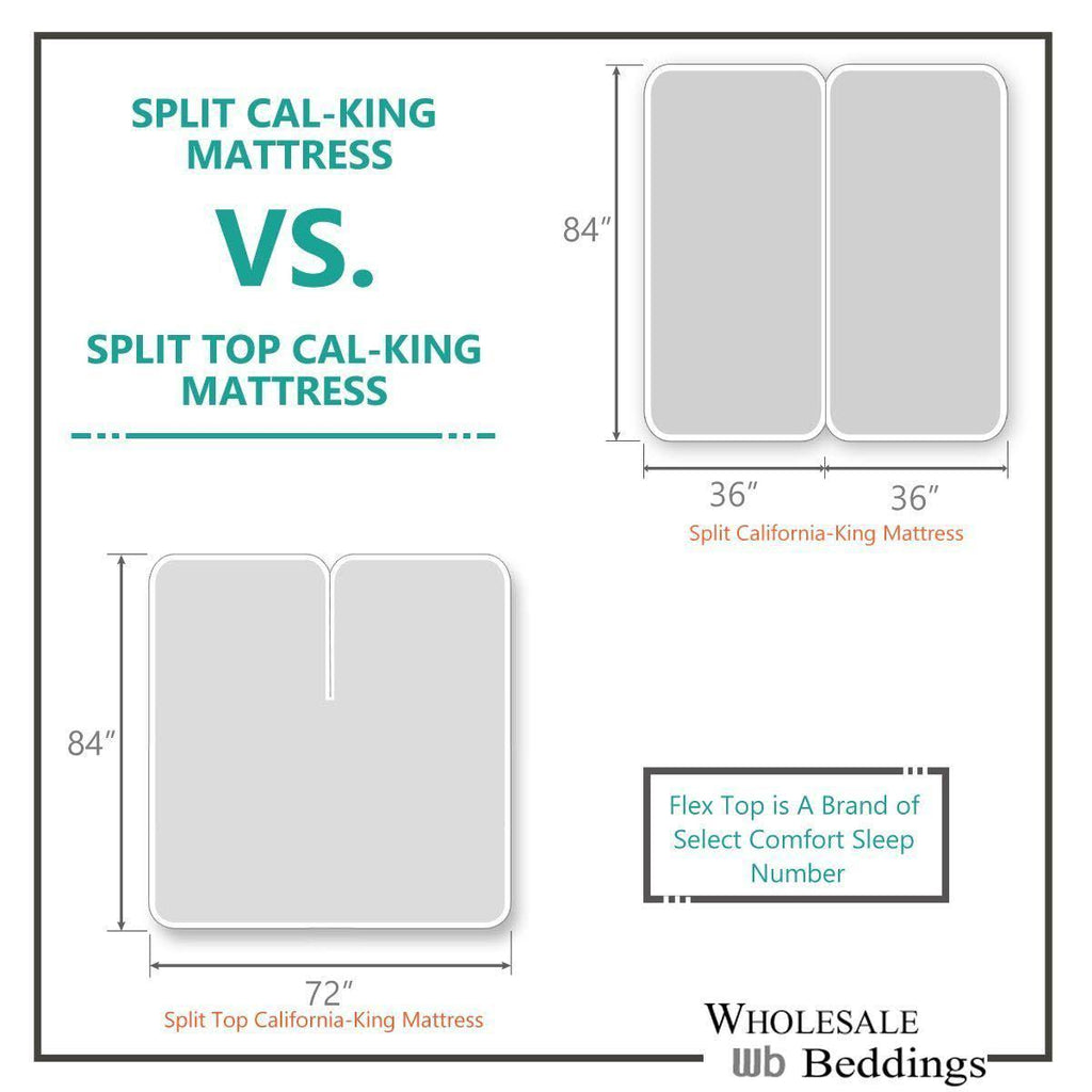 Split Top King Fitted Sheets Bamboo Hybrid E39869