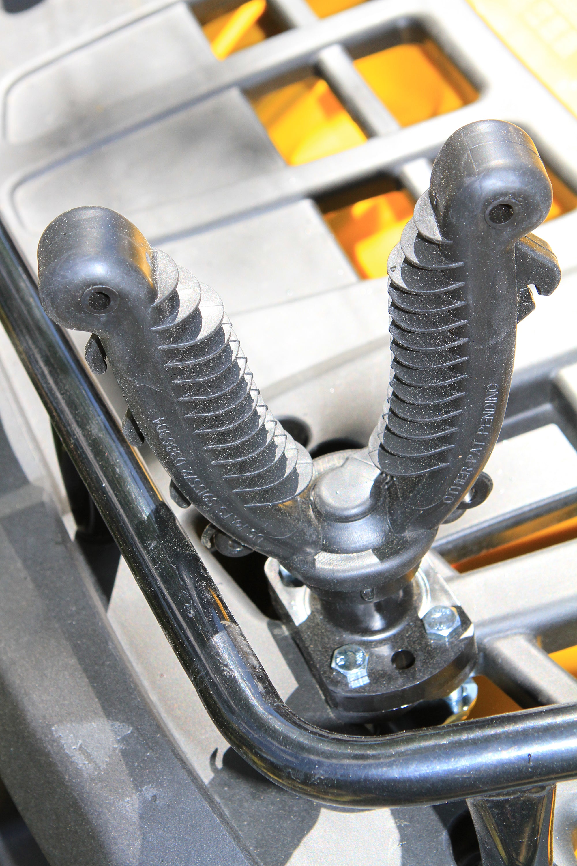 Black Soft Grip Pro Rack Single O52238
