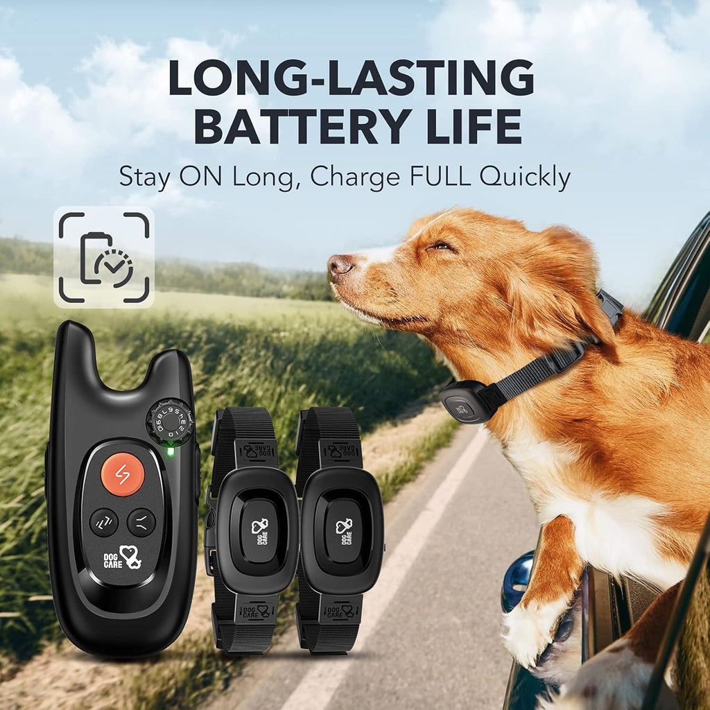 Rechargeable Dog Training Collar with Remote, 2 Receivers, Pack of 2 S236