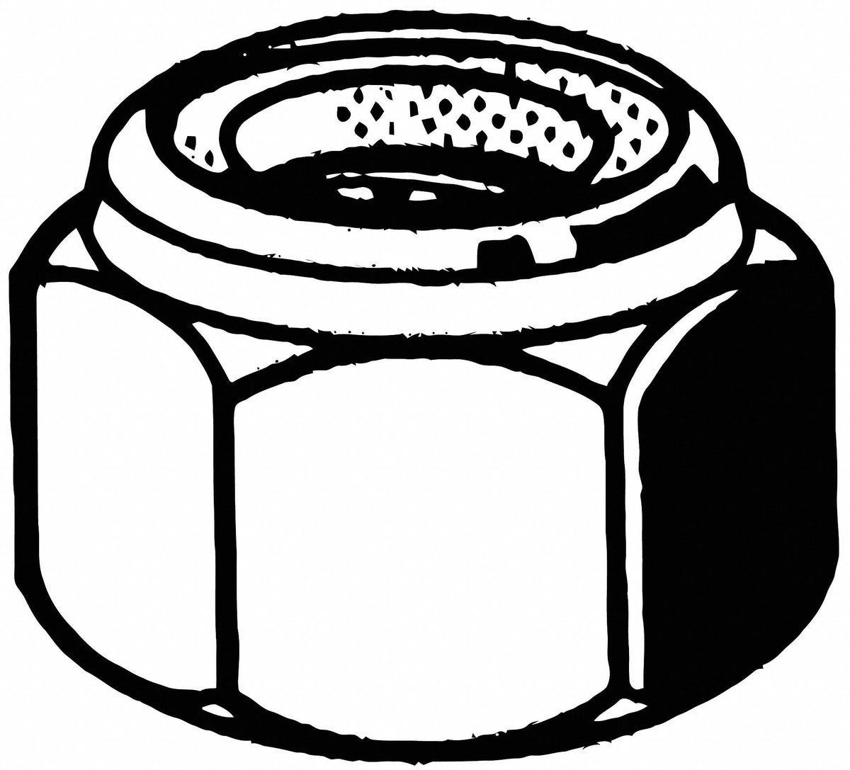 Lock Nut, 3/8-16, pk1200 C548