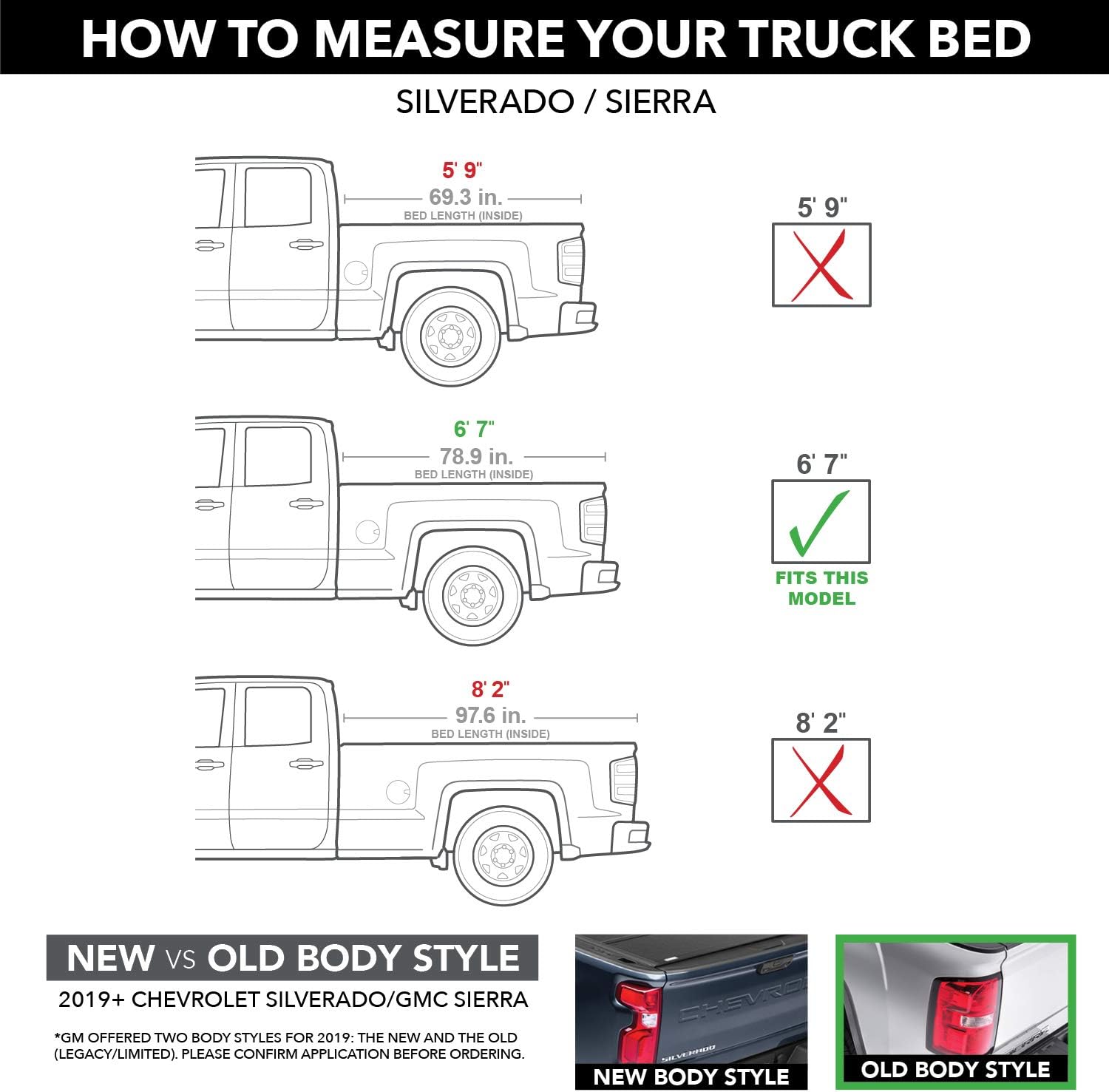 Retractable Truck Bed Tonneau Cover B2594