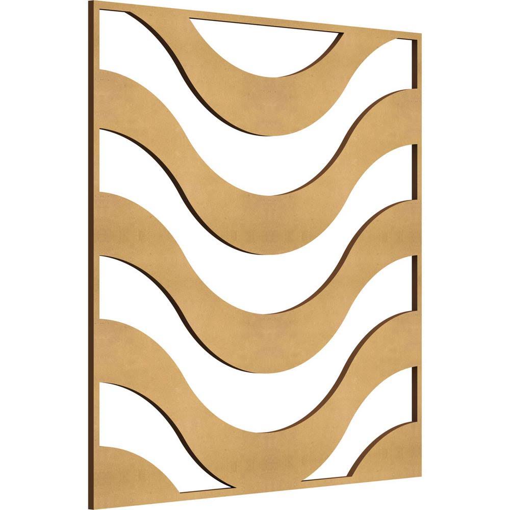 15-3/8 in. x 15-3/8 in. x 1/4 in. MDF Decorative Fretwork Wall Panels 50-Pack I98468