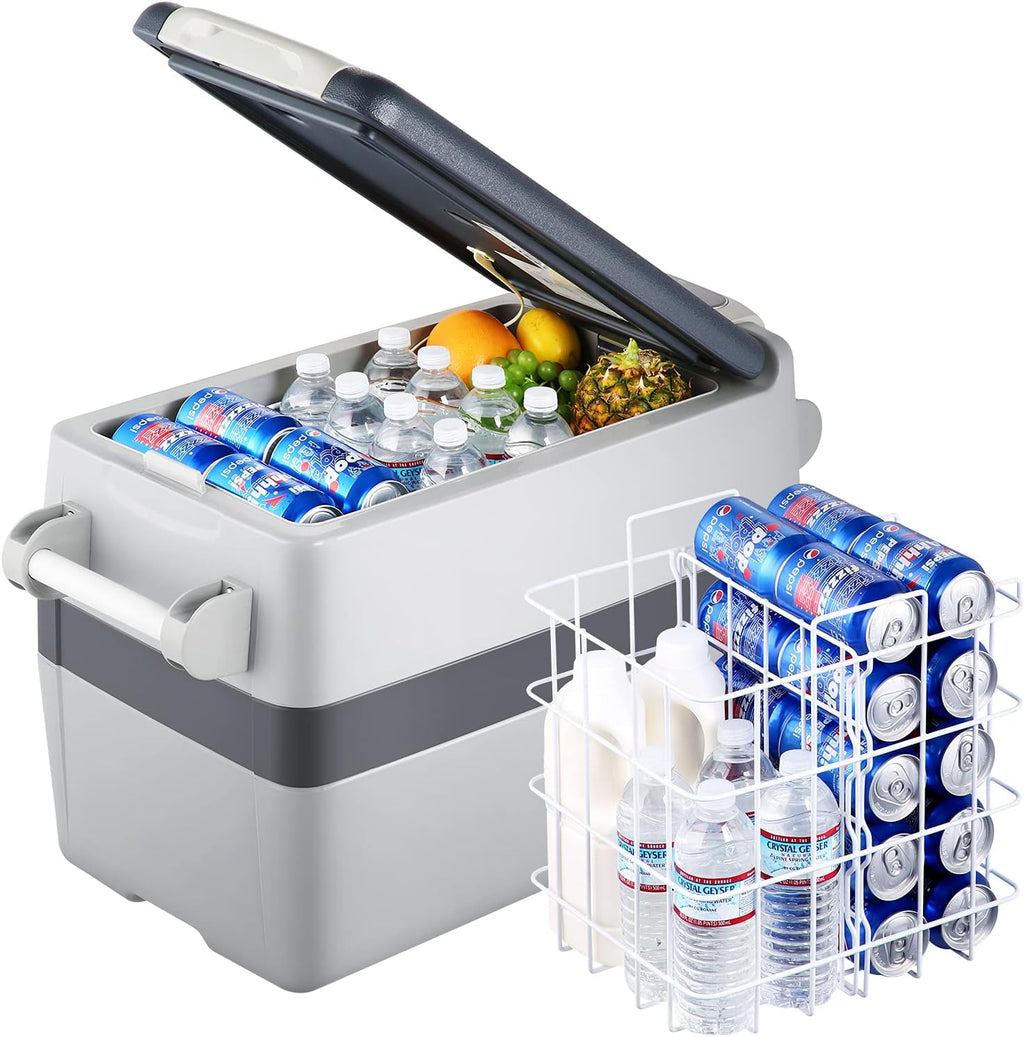 Portable Freezer Fridge, 12 volt Refrigerator, 42 Quarts X80789