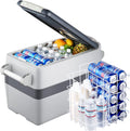 Portable Freezer Fridge, 12 volt Refrigerator, 42 Quarts X80789