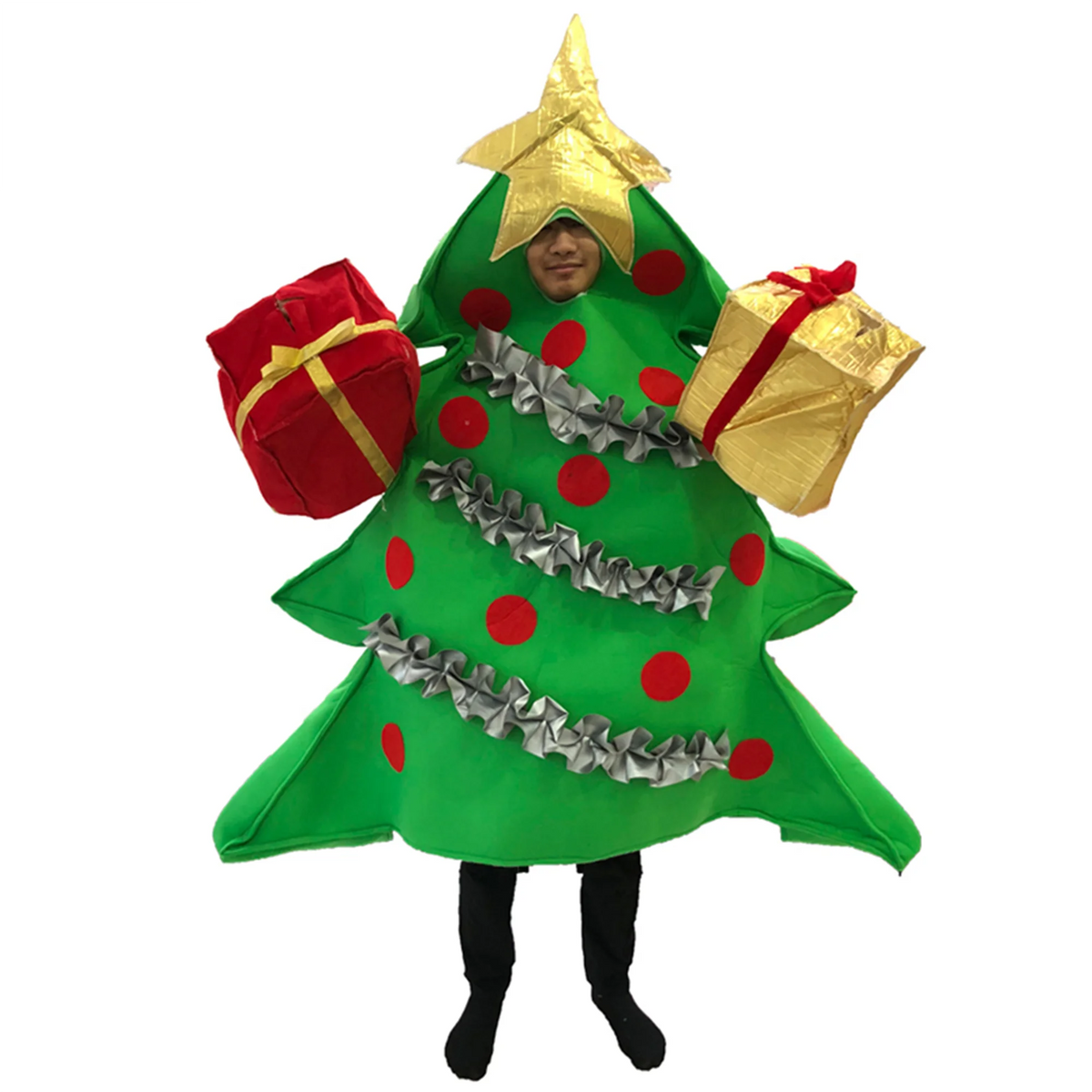 Christmas Tree Costume Dress Outfit B4208