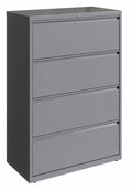 4 Drawer Lateral File Cabinet Arctic Silver K198
