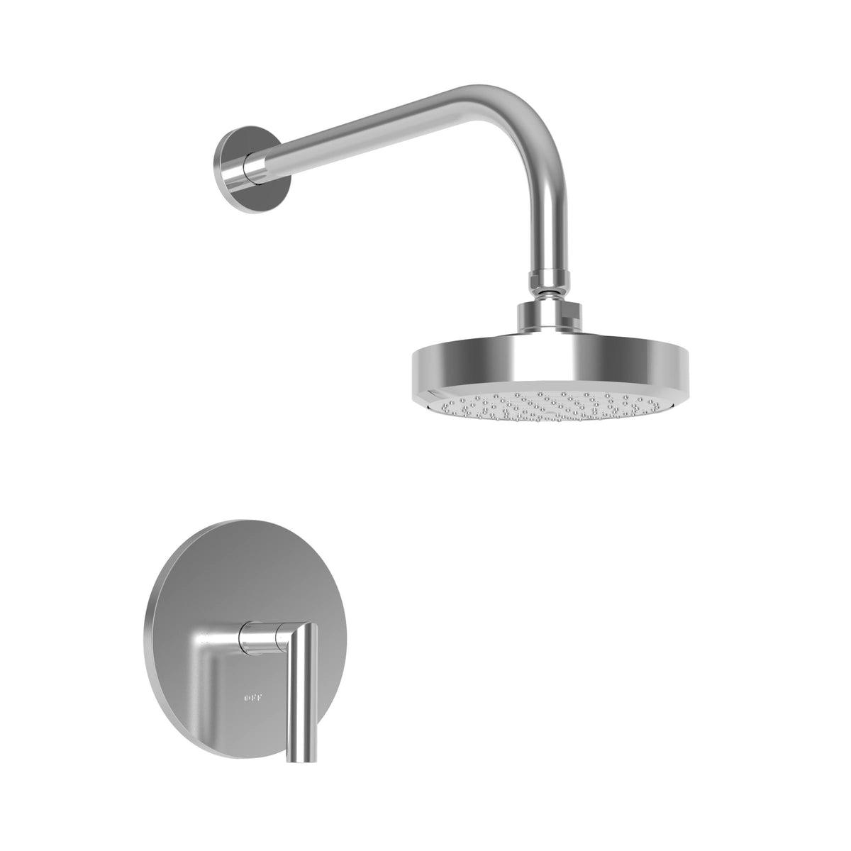 Satin Nickel Balanced Pressure Shower Trim Set V780