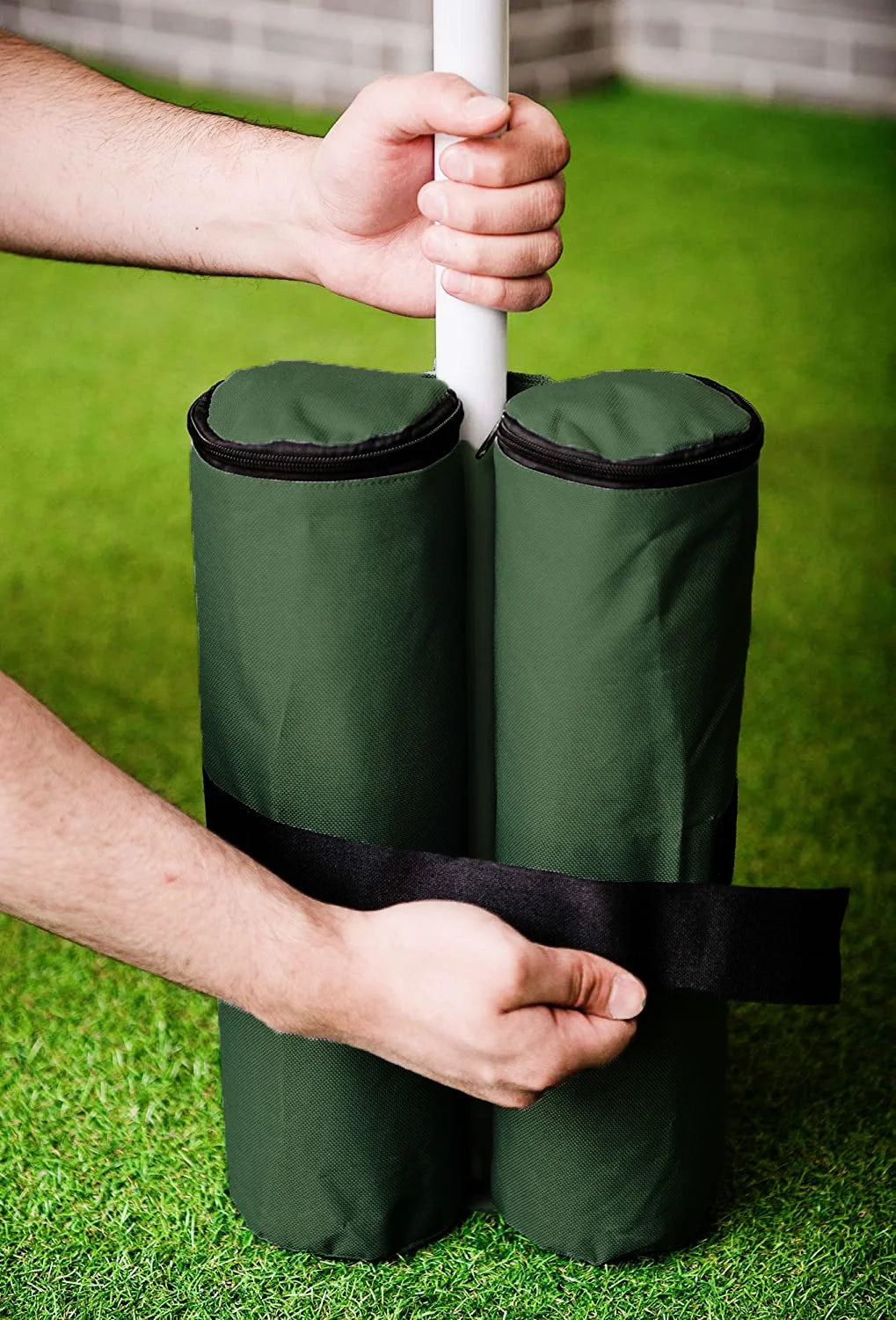 4PCS Green 30lb Canopy Weight Bags N5647