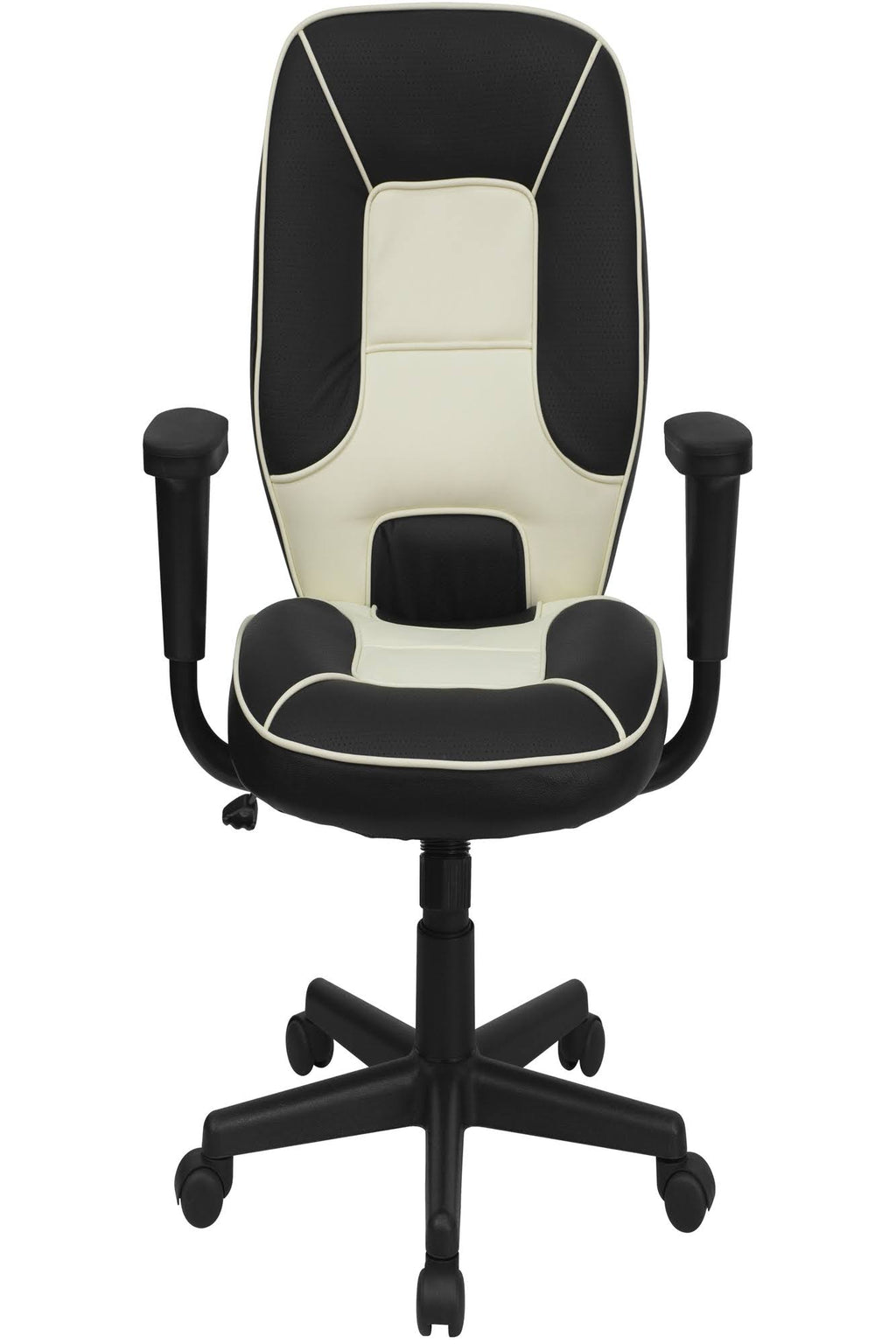 Black Vinyl Mid-Back Executive Office Chair I2883