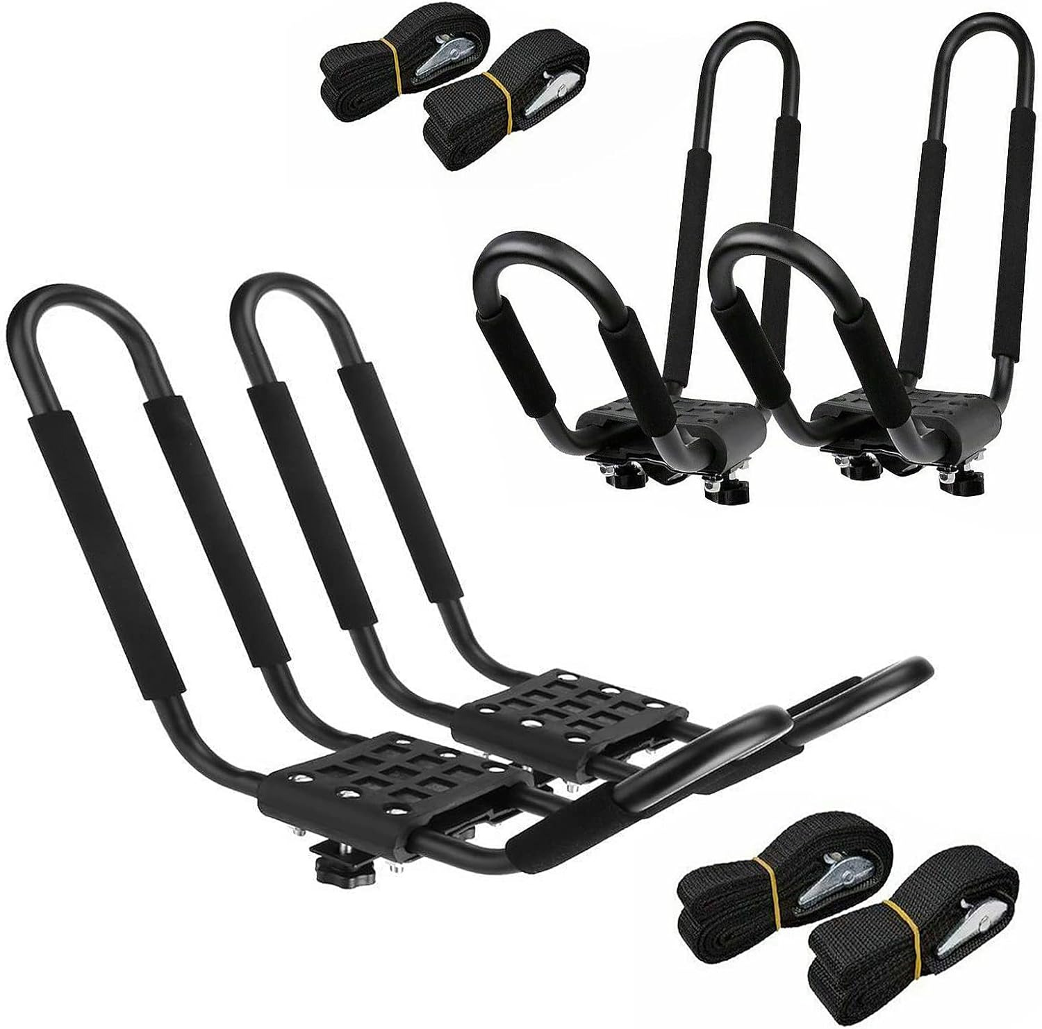 2 Pairs Kayak Roof Rack for Car SUV Truck Crossbars V830