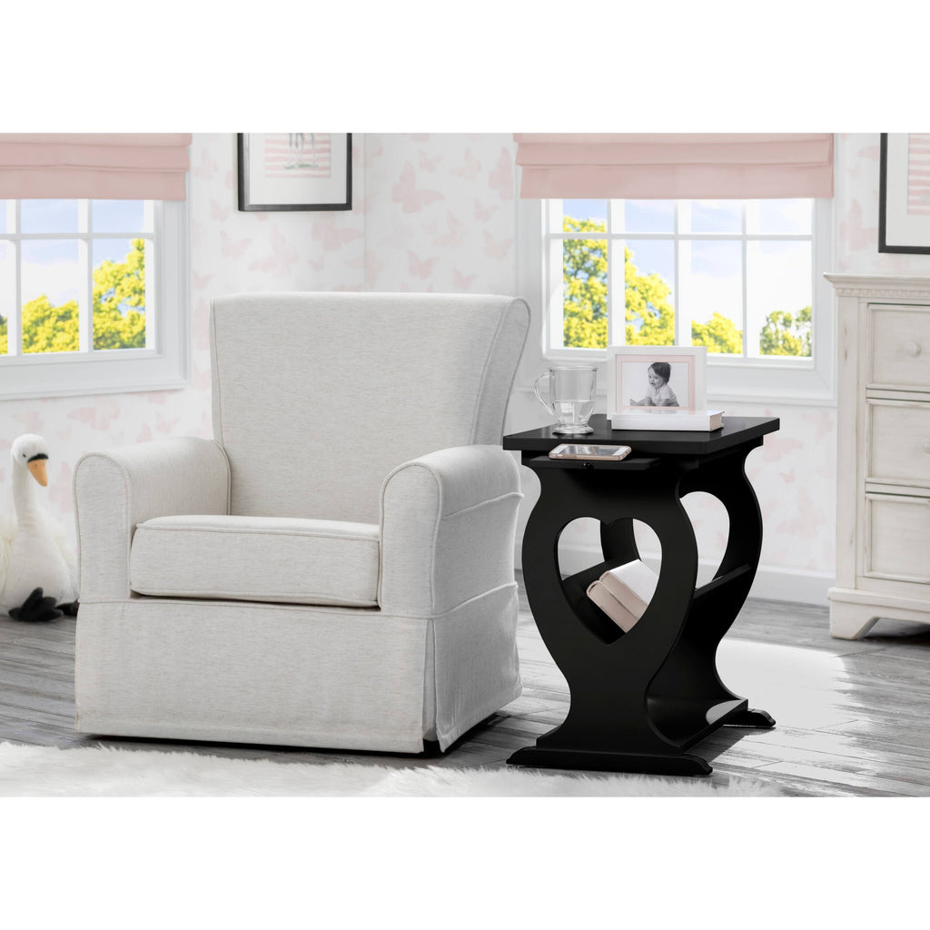 Grey End Table/Side Table D770