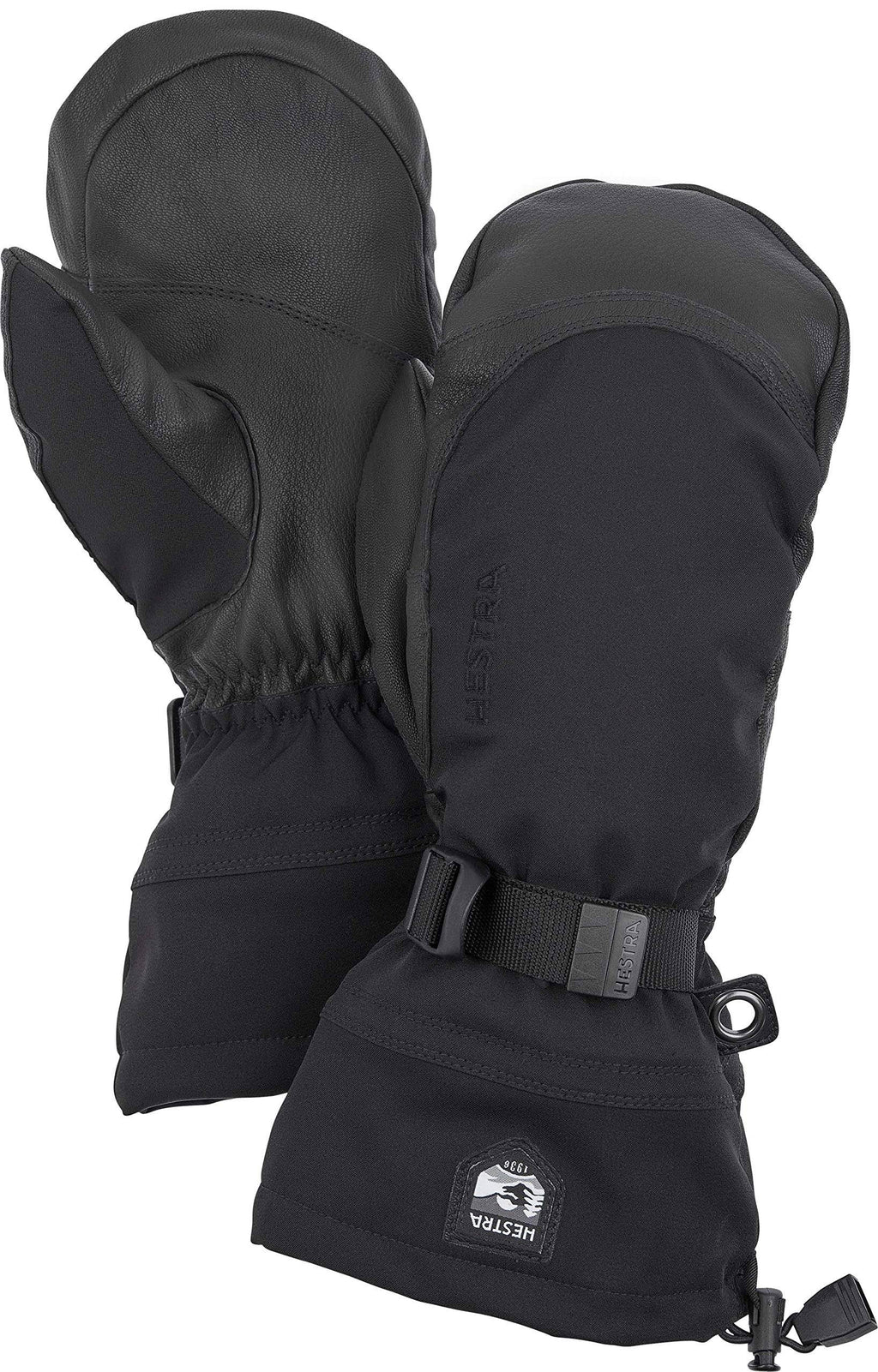 Black/Black Leather Extreme Mitt K711