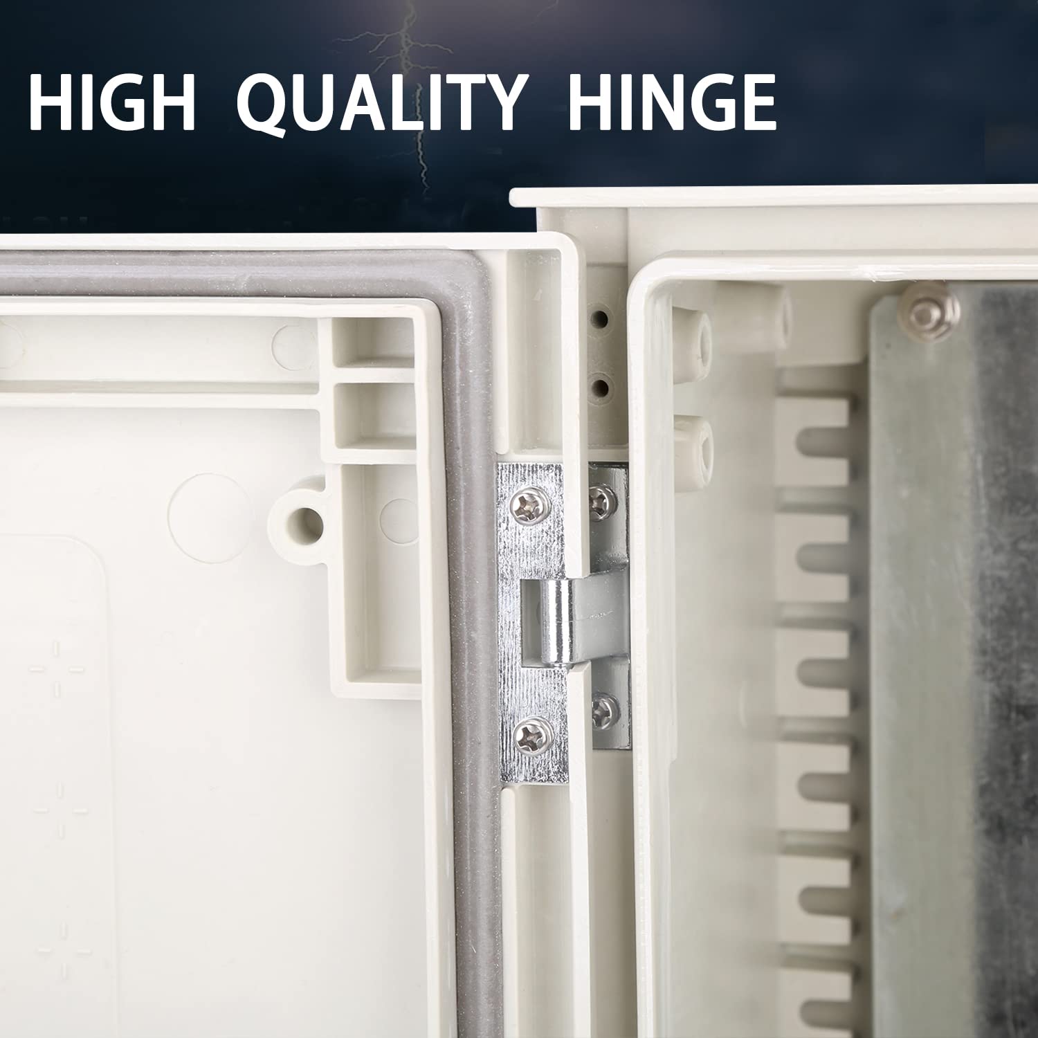 Fiberglass Wall-Mounted Electrical Enclosure IP65 NEMA 3X E555