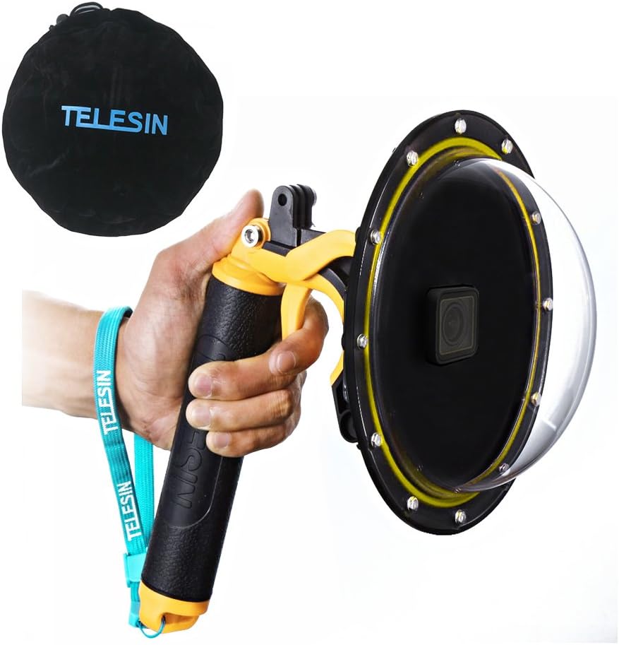 Dome Port Underwater Dive Case Lens Cover Protector with Waterproof Housing Case L146410
