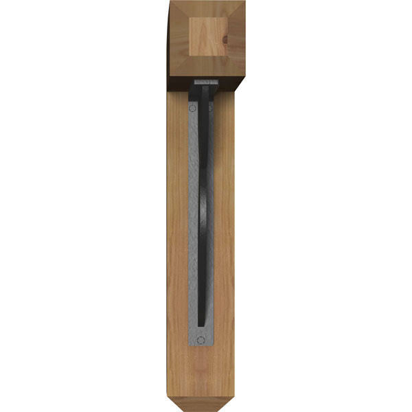 Versailles Craftsman Ironcrest Smooth Bracket, Western Red Cedar J53586