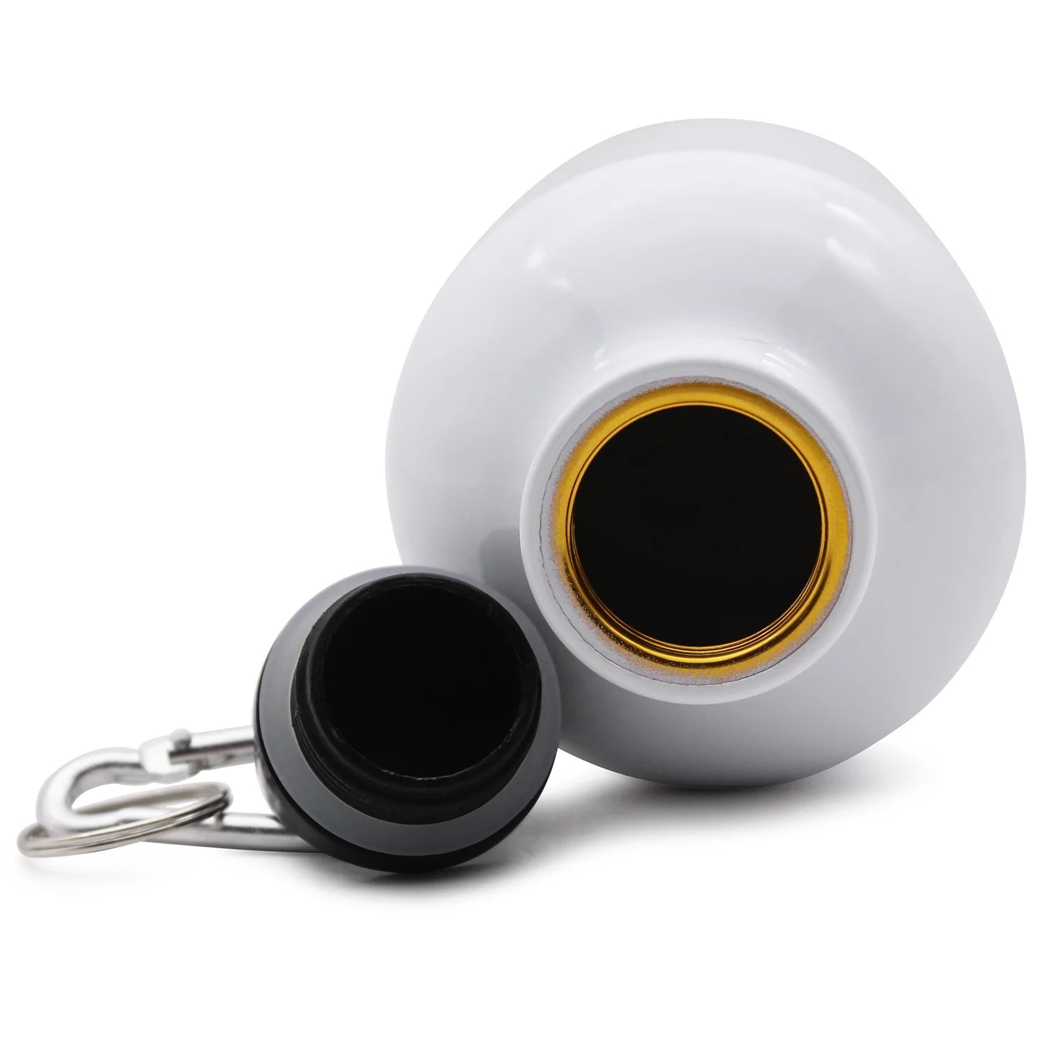 60pcs White Sublimation Blank Aluminum Sports Bottle P939
