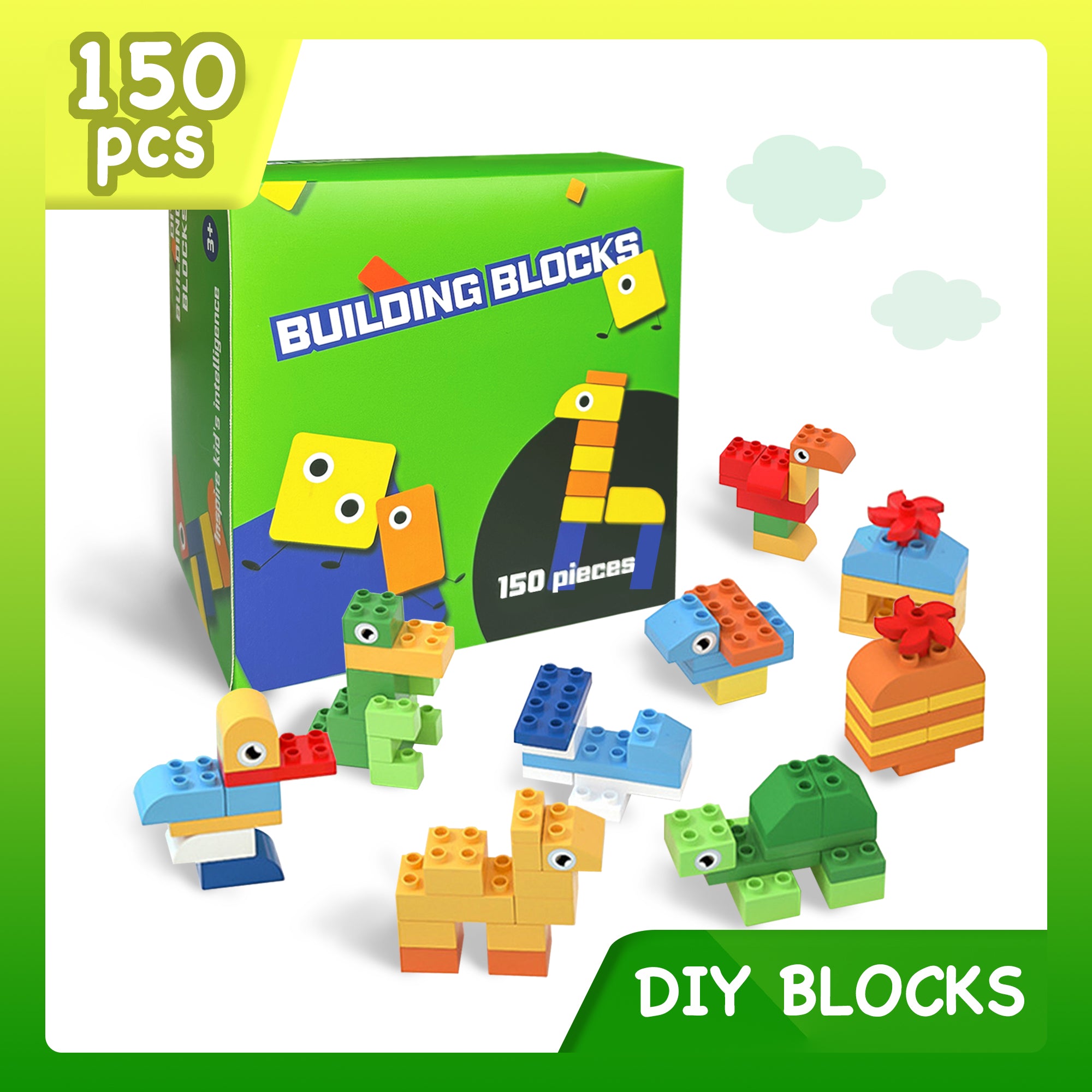 150 Piece Classic Building Bricks Set U998