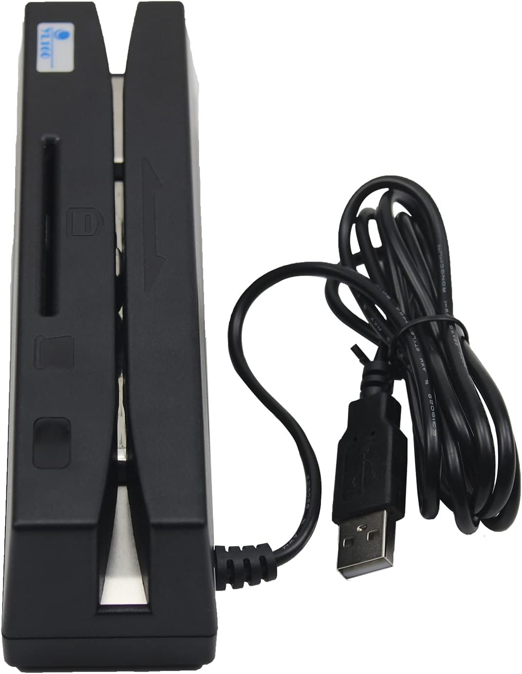 USB 4 in 1 Magnetic Card Reader with EMV Chip, PSAM, NFC Card Reader Writer F1020