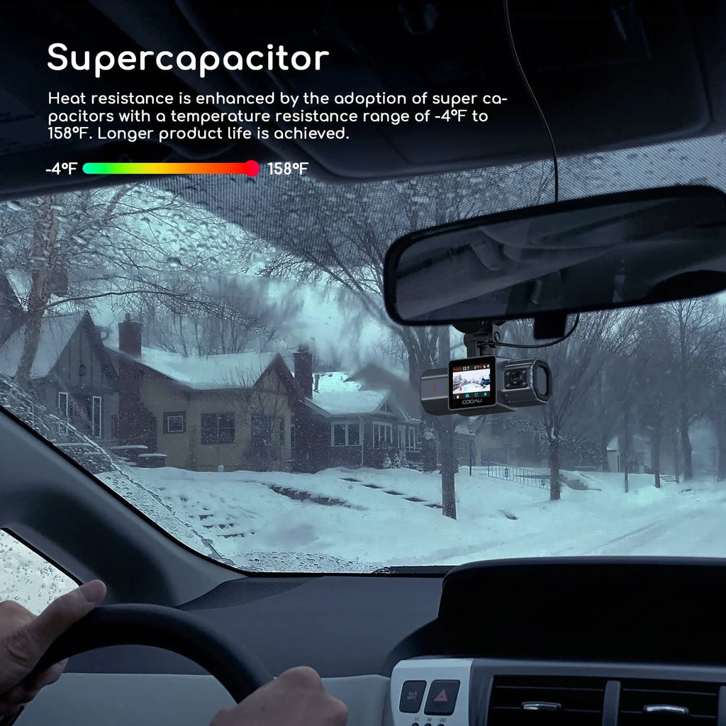 2.5K Dash Cam with Night Vision K108