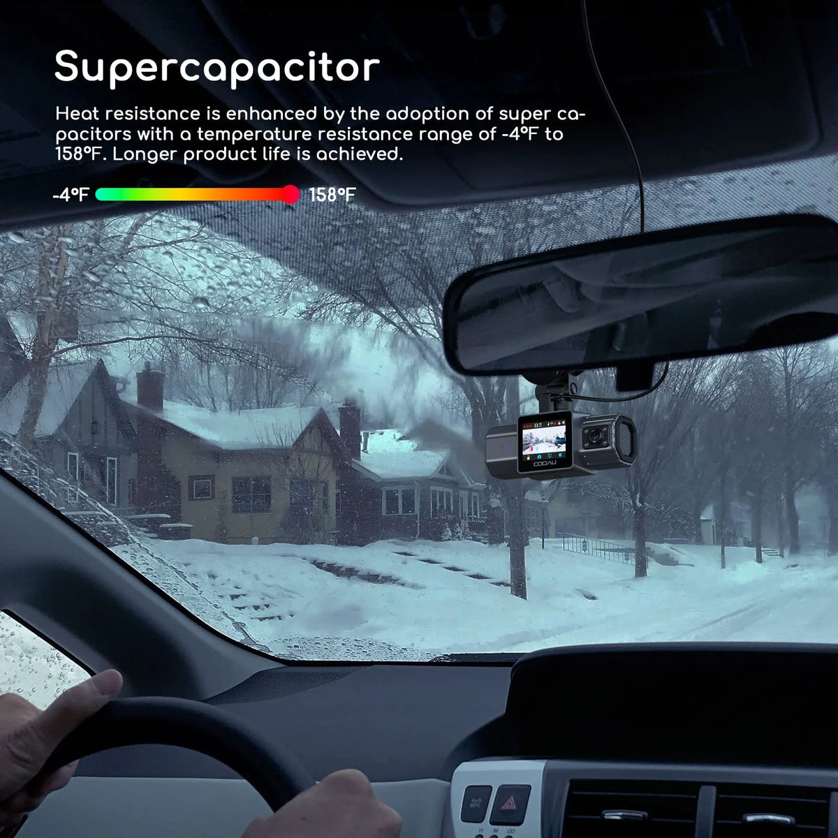 2.5K Dash Cam with Night Vision K108